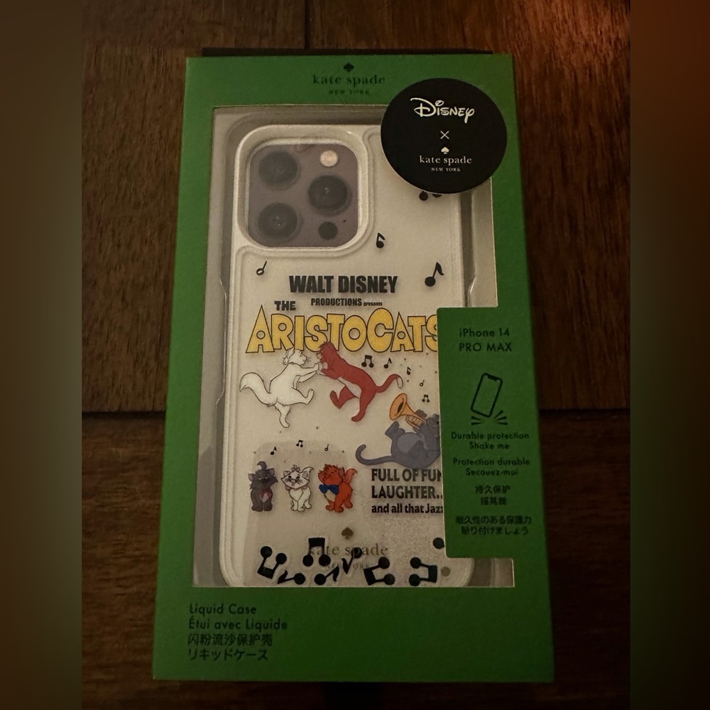 Kate Spade x Disney Aristocats IPhone case